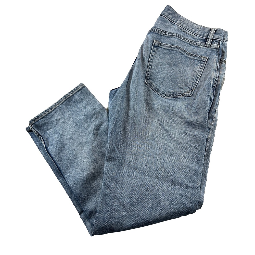 Banana Republic Jeans Mens 32x30 Blue Straight Fit Stretch Denim